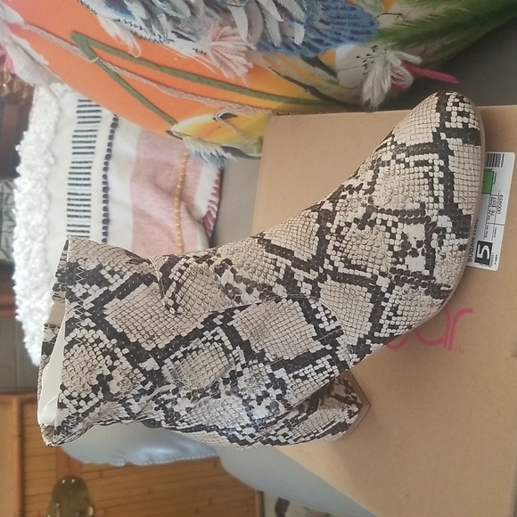 Snakeskin Ankle Boots - Picture 7 of 11